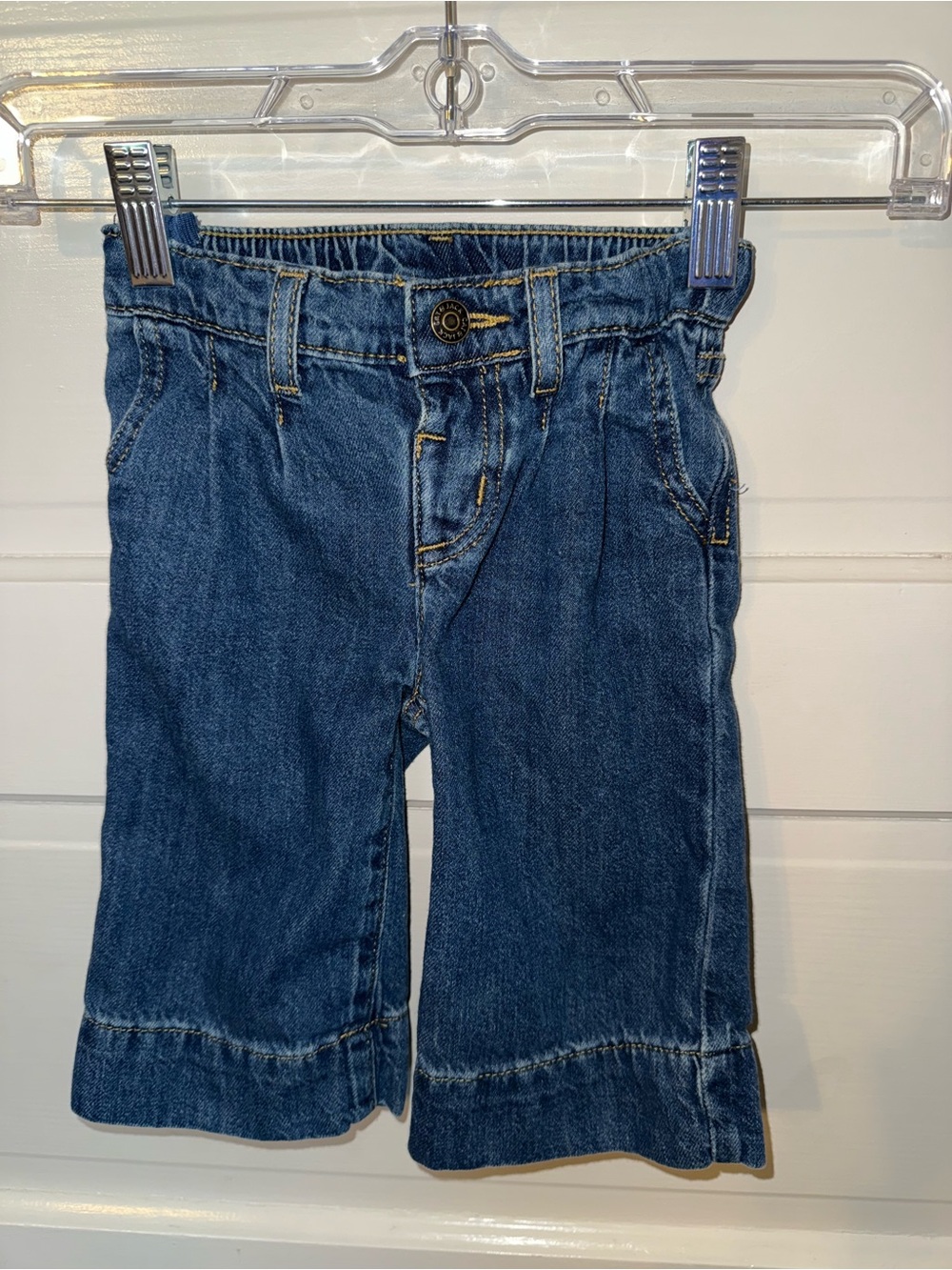 Cat & Jack 12M Dark Blue Denim Pull-On Jeans